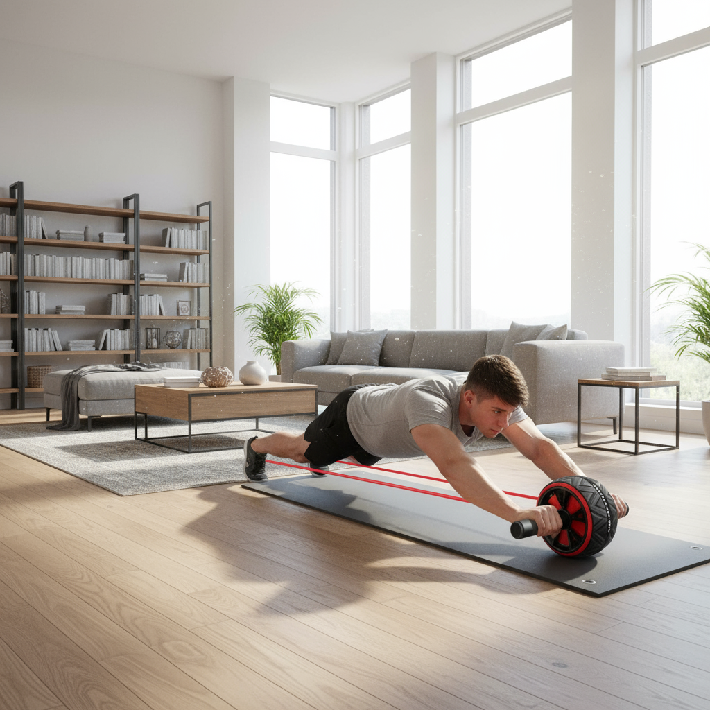 AbForce™ – Rouleau Abdominal Antidérapant